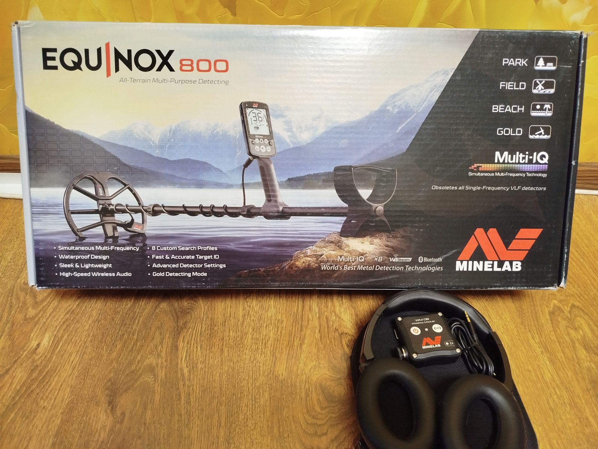 Металошукач еквінокс Minelab Equinox 800