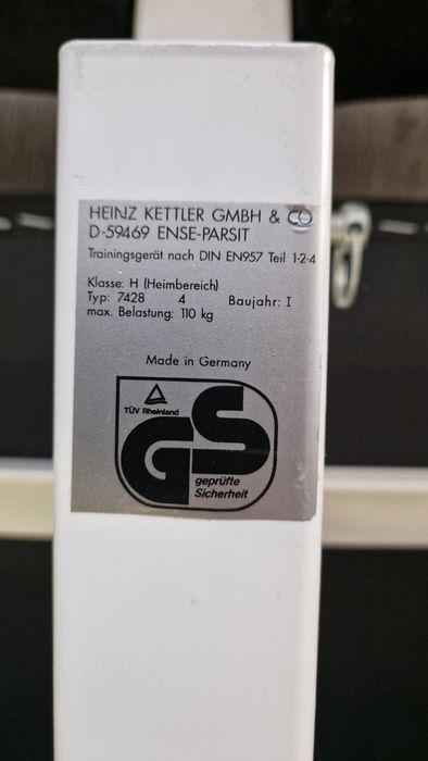 Ławeczka treningowa Kettler