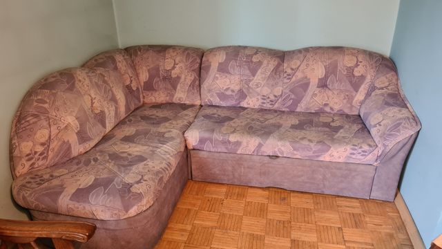 Sofa wersalka narożnik rozkładany