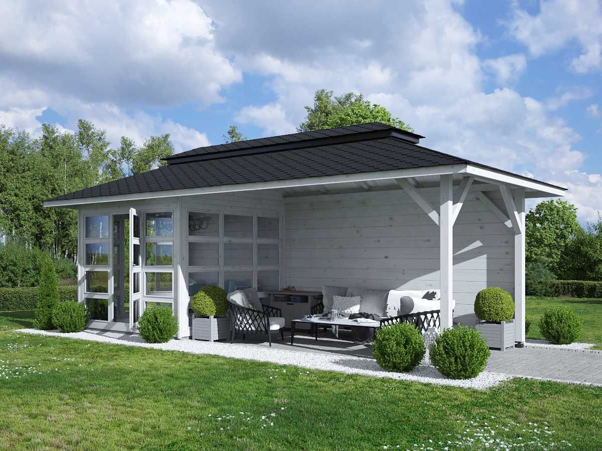 sauna jacuzzi DOMEK SZKLANY 4x4 ALTANA SZKLANA 4x4 altana 5x5 MDN10B