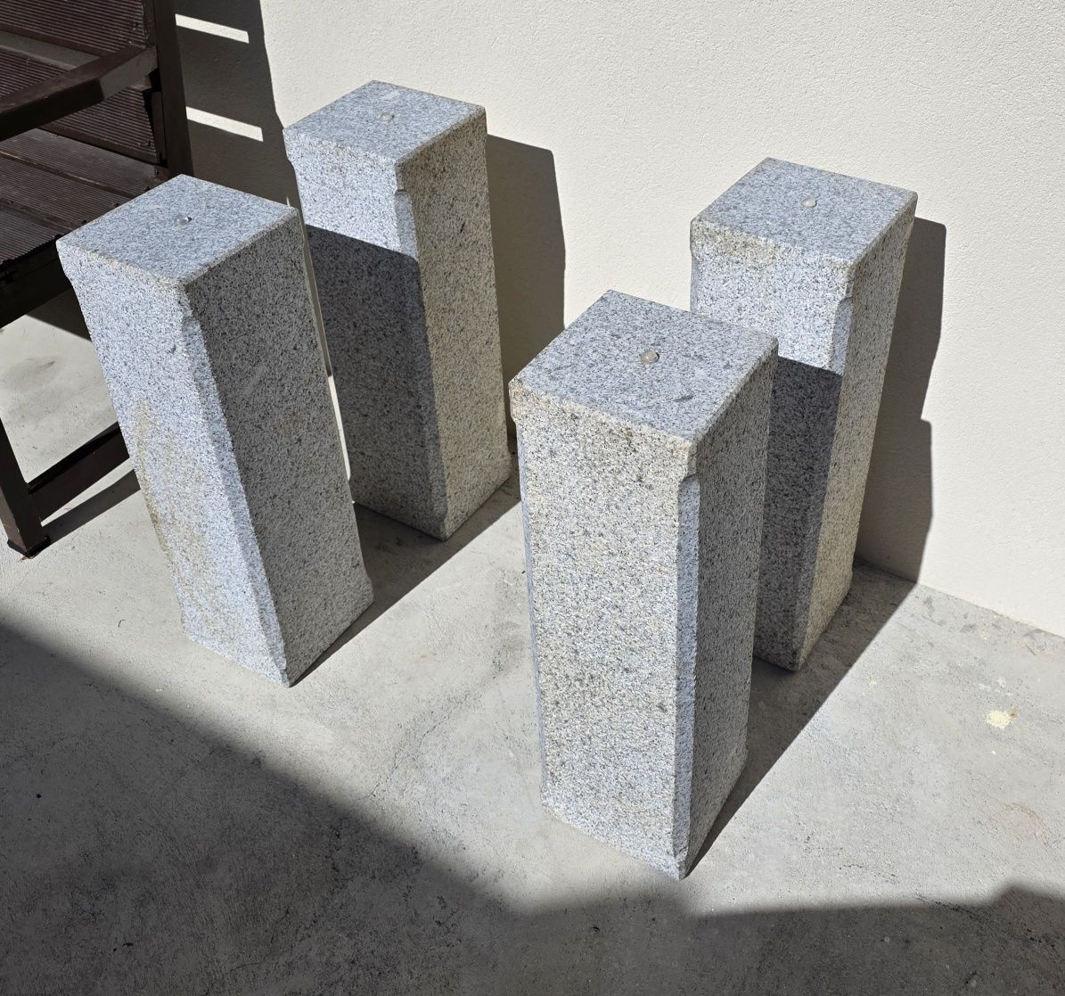 Pernas de granito