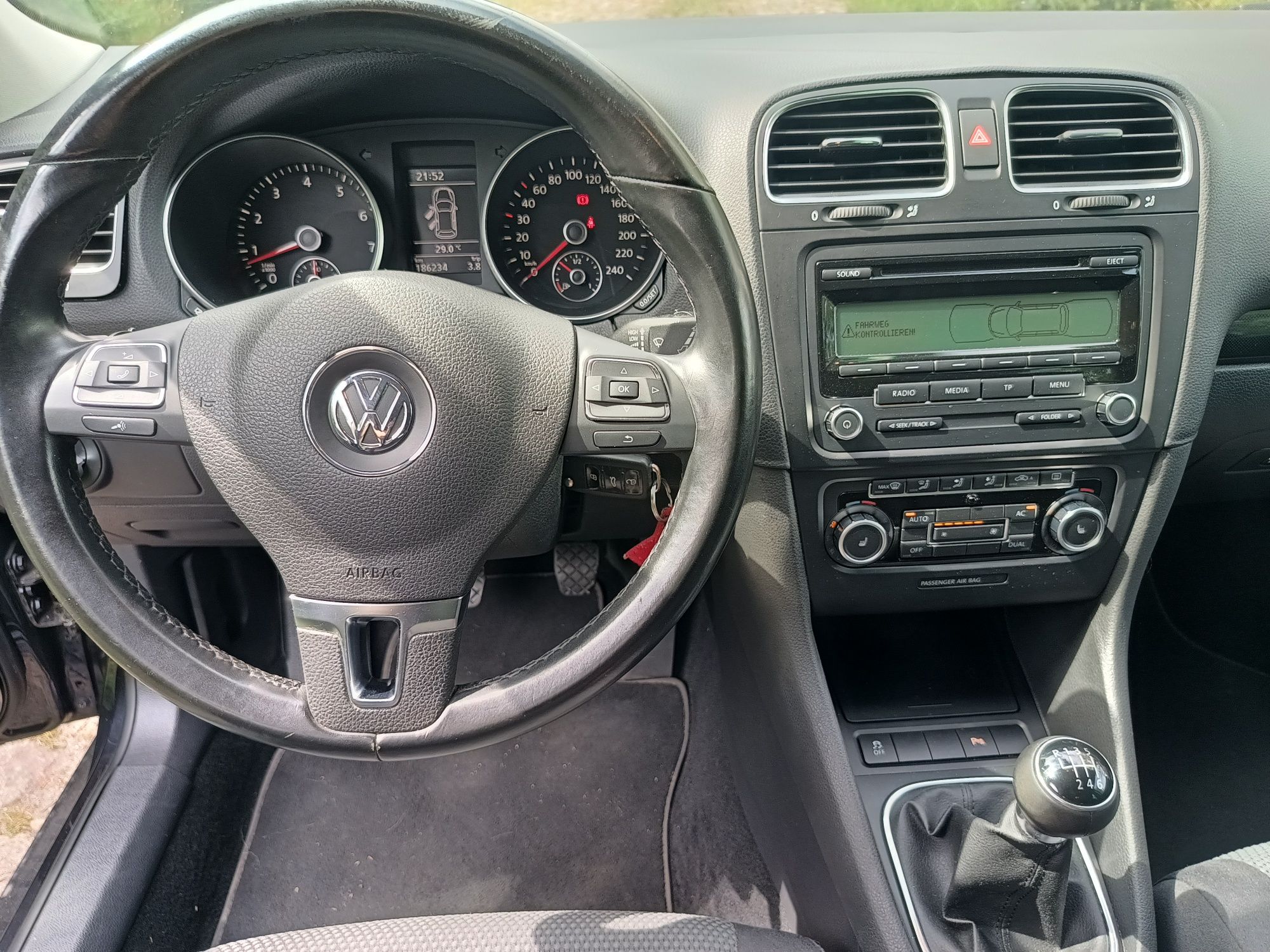 VW golf VI 1.4 TSI 122KM oryg. przebieg bezwypadkowy bogato wyposażony