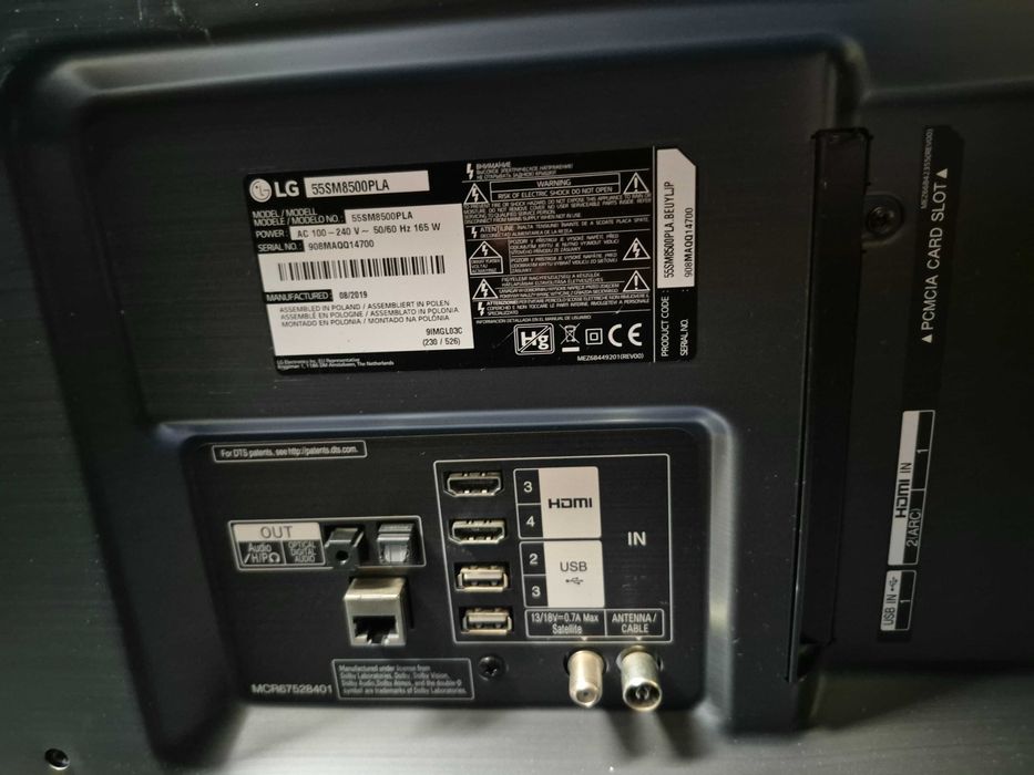 Telewizor LG55SM8500PLA