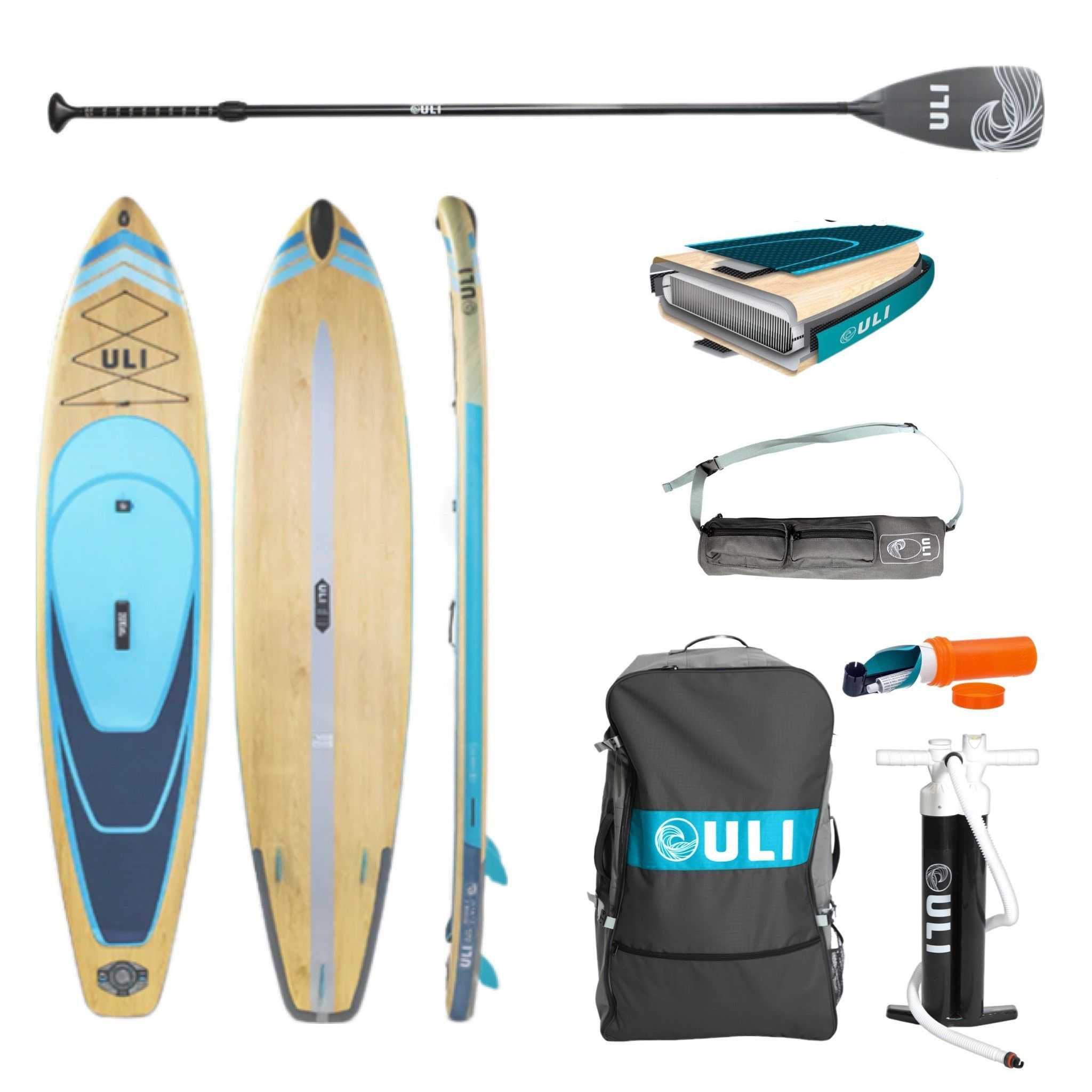 SUP Deska, ULI Inventor Paddle Board 12’ x 31” x 5.1” Touring