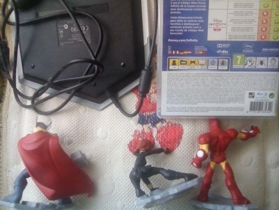 Jogo ps3, Disney Infinity 2.0 Marvel completo