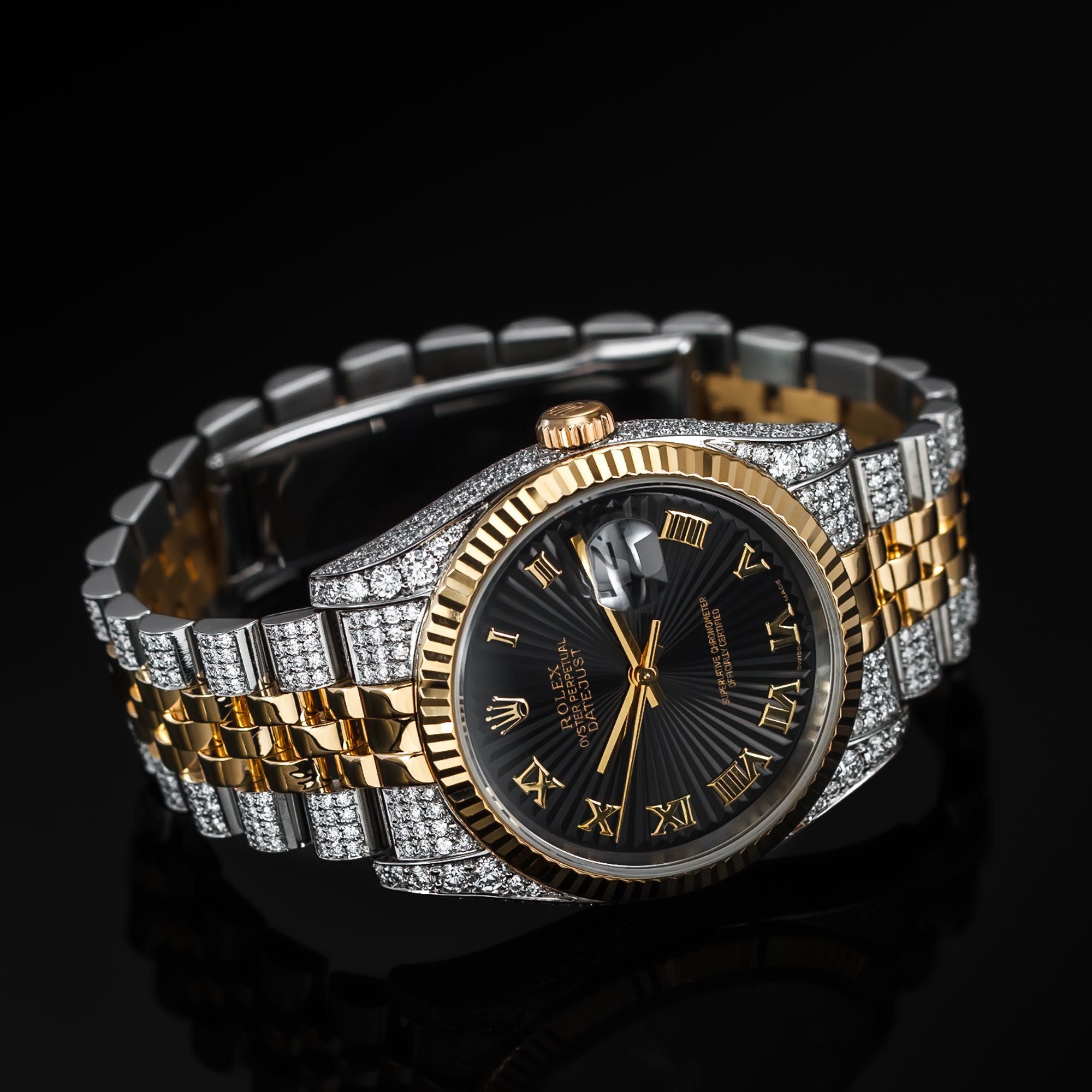 Diamentowy zegarek Rolex Datejust 36