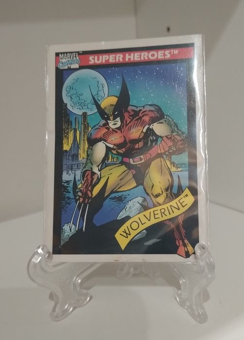 Carta promocional das trading cards da Marvel Universe Series II