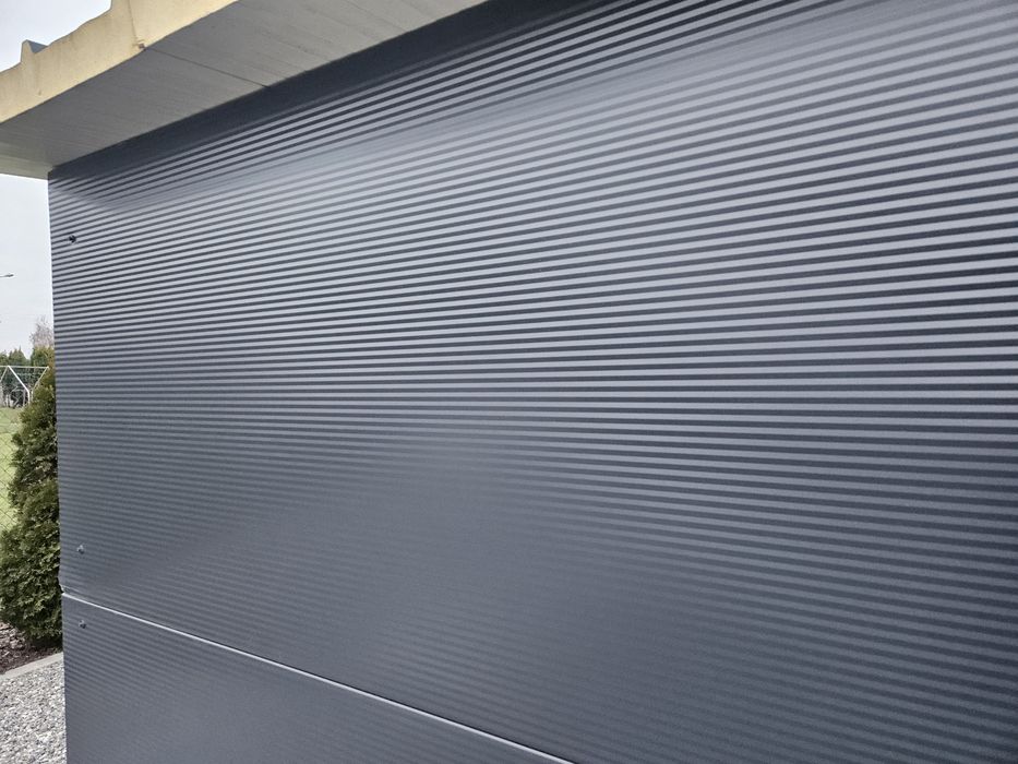 Płyta warstowa 100 grafit dach sciana duze rozmiary