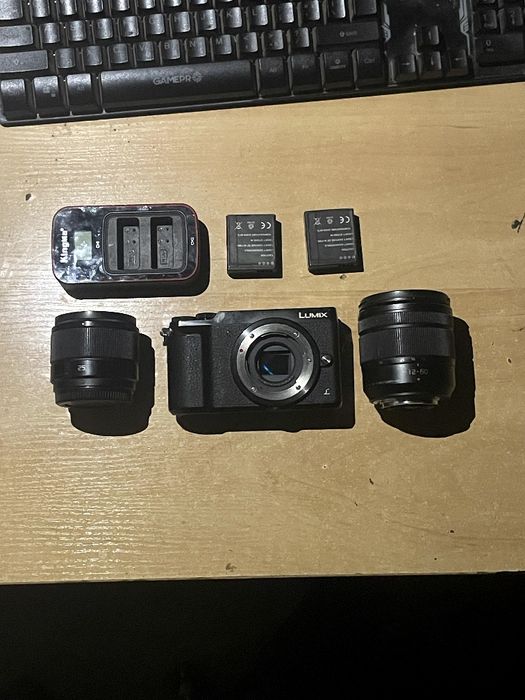 Lumix GX80 + 2 об'єктиви, 3 акумулятори, зарядка