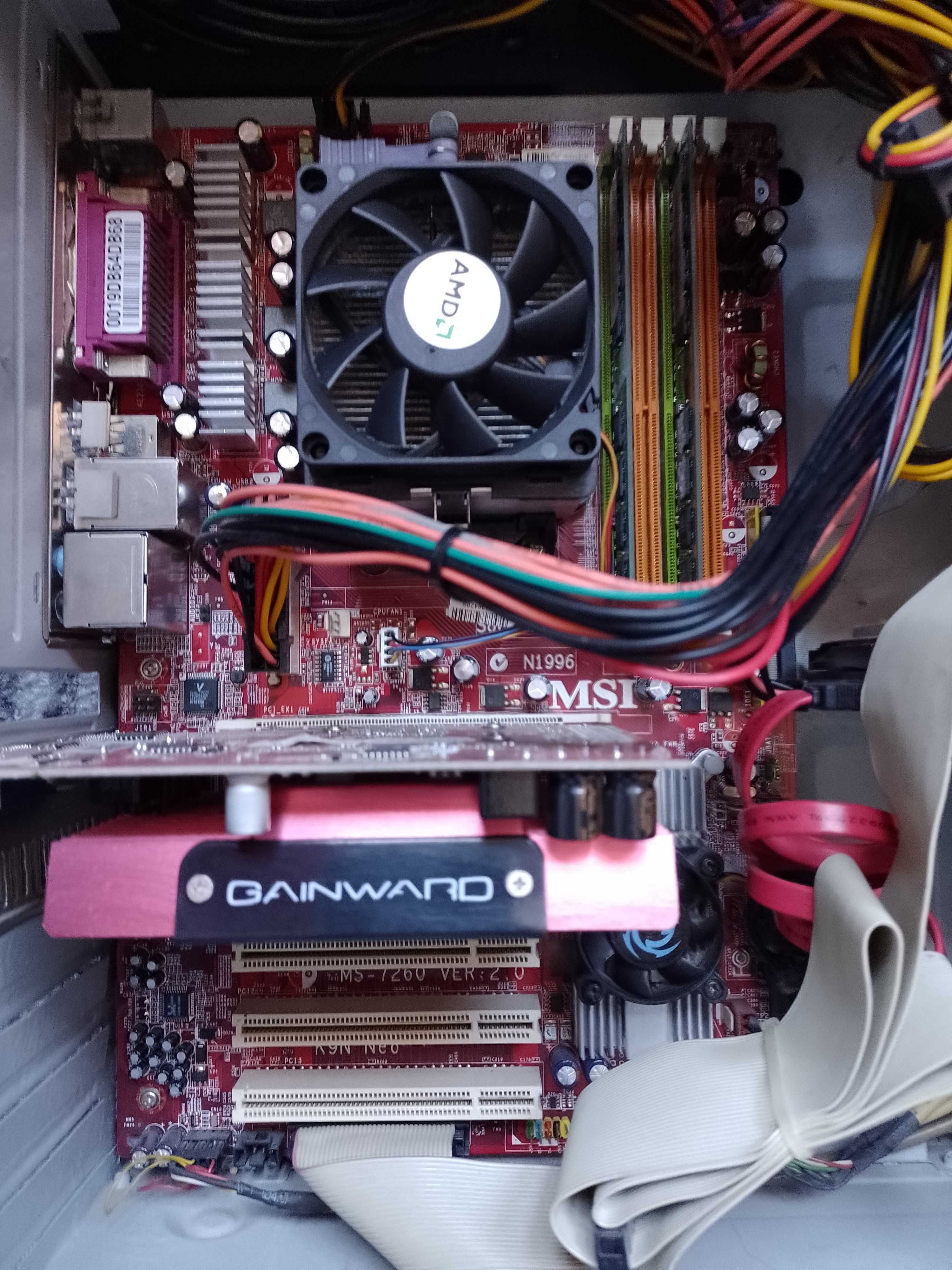 Płyta główna MSI MS-7260 Procesor + Karta graficzna