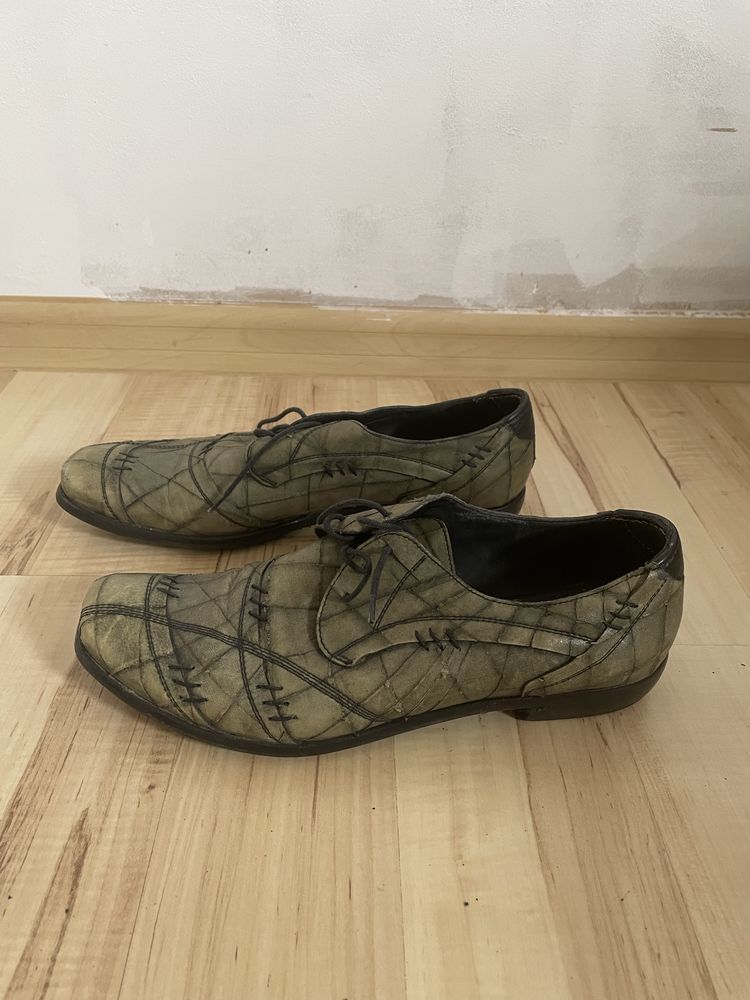 Buty skórzane vintage Gino Rossi
