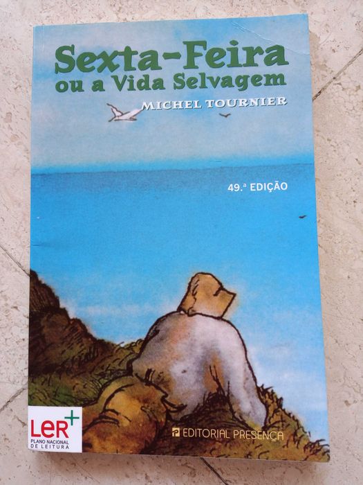 Livro "Sexta-feira ou a Vida Selvagem" Plano Nacional de Leitura