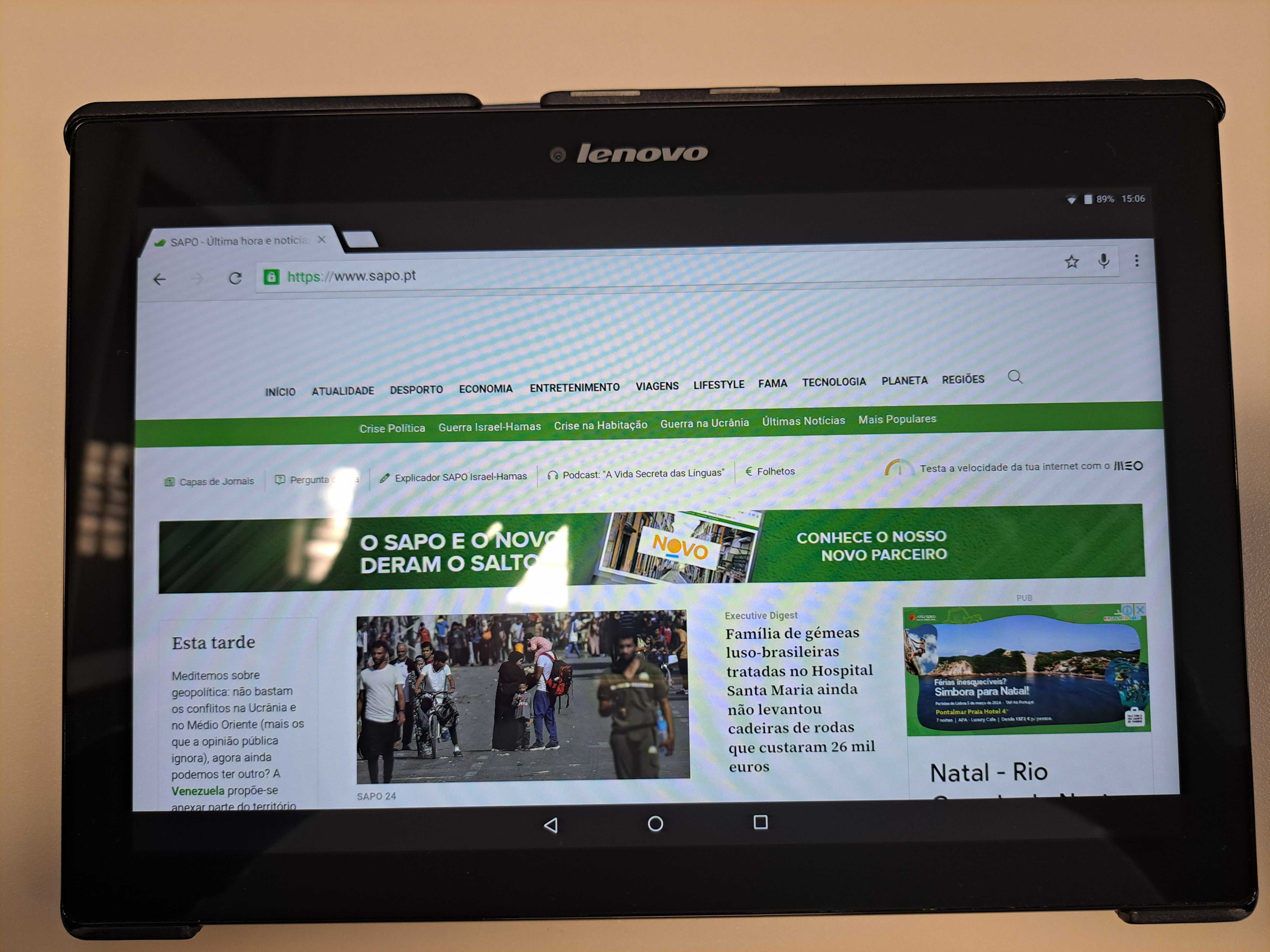 Lenovo Tab 2 A10-70F 10.1" + Capa Nova