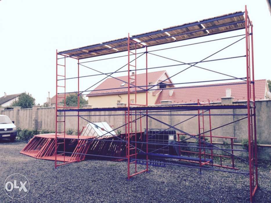 Строительные леса, вишка тура (риштування будівельні, лєса) Оренда