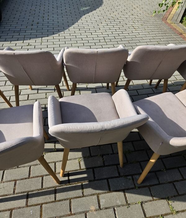 Krzesła komplet 499 za 10 szt.