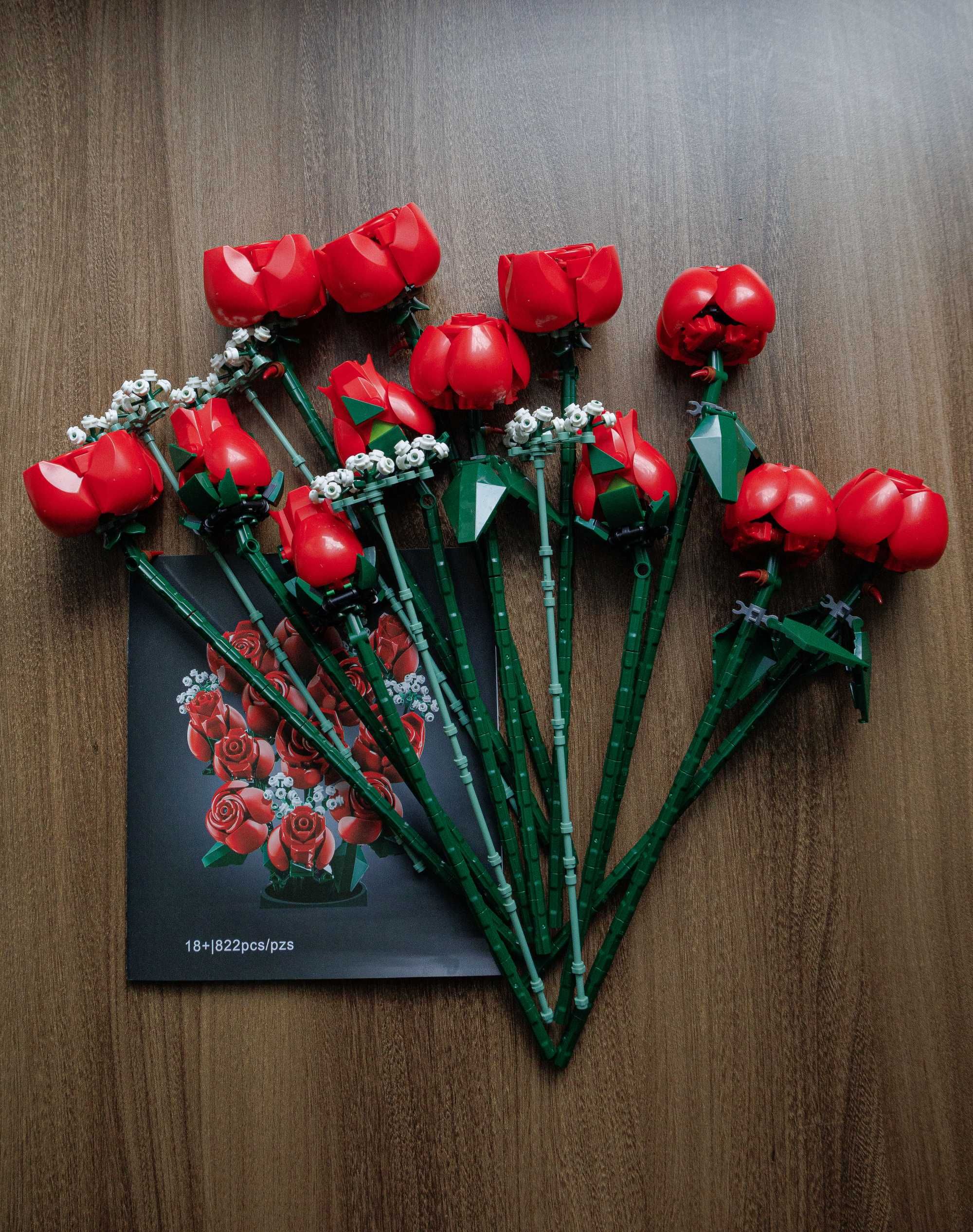 Bouquet of Roses, bukiety róż zestaw Botanical Collection klocki