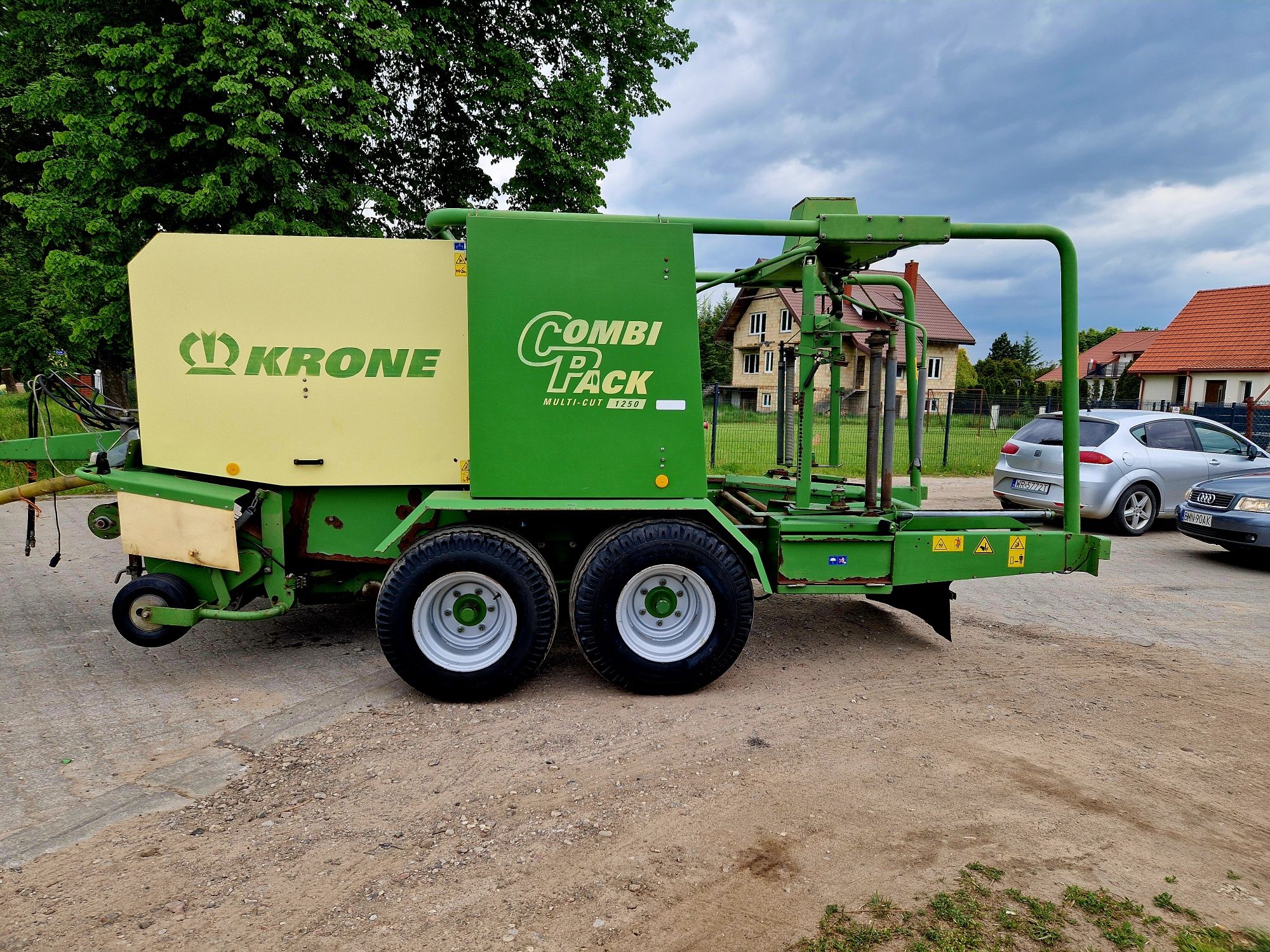 Krone Combi Pack 1250 Multicut prasoowijarka bardzo dobry stan Claas