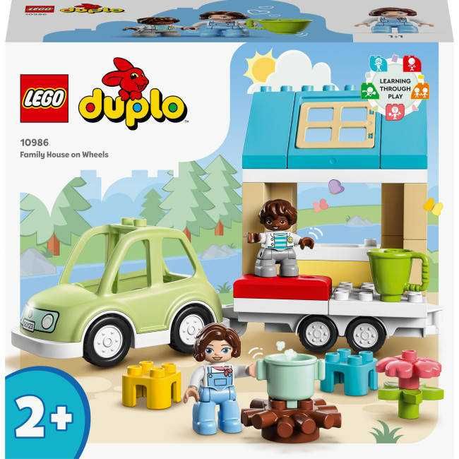 Конструктор LEGO DUPLO Сімейний будинок на колесах 10986 31 деталь