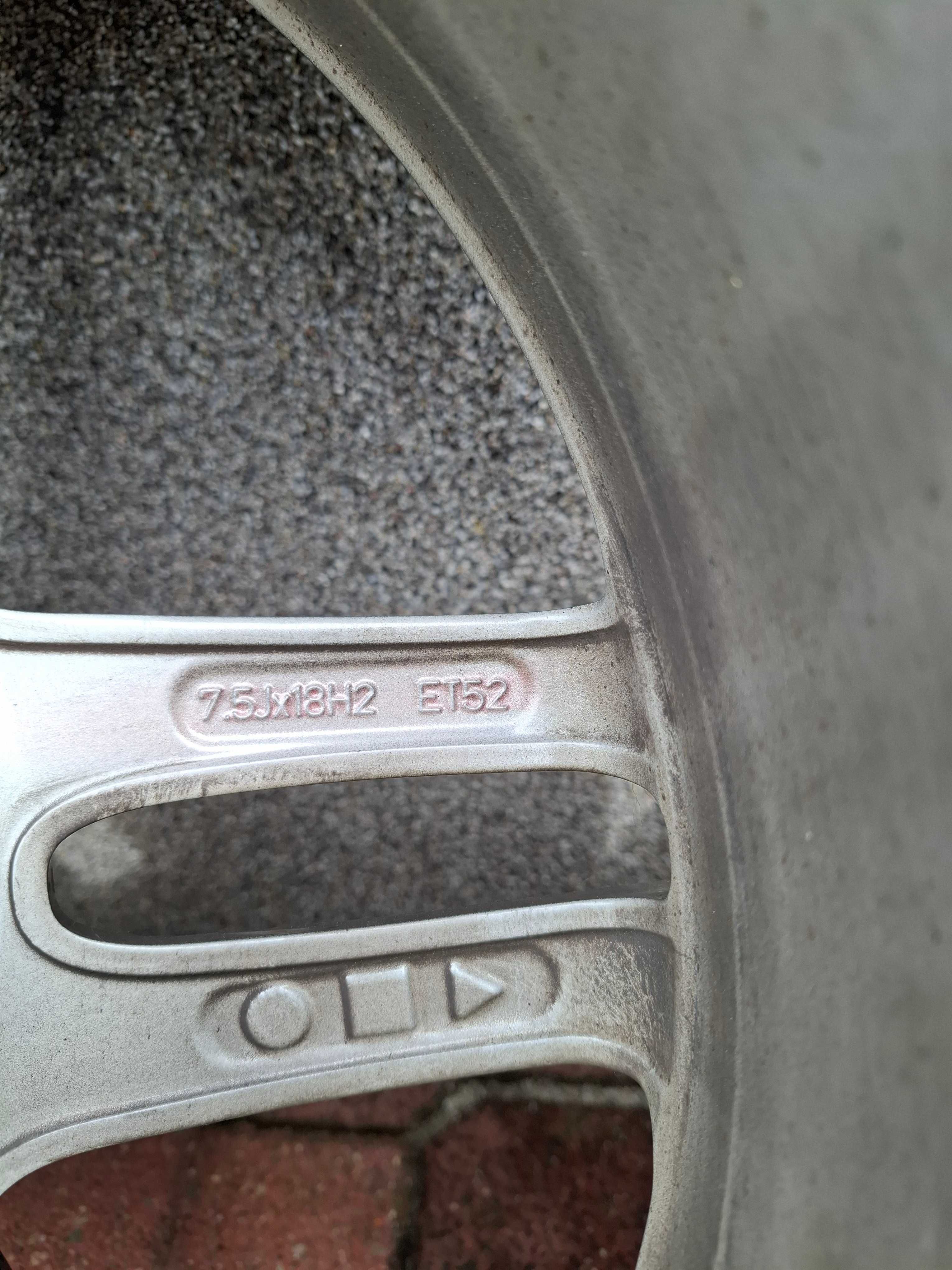 alufelgi 18 z oponami zimowymi (jeden sezon) - mercedes c, cla komplet