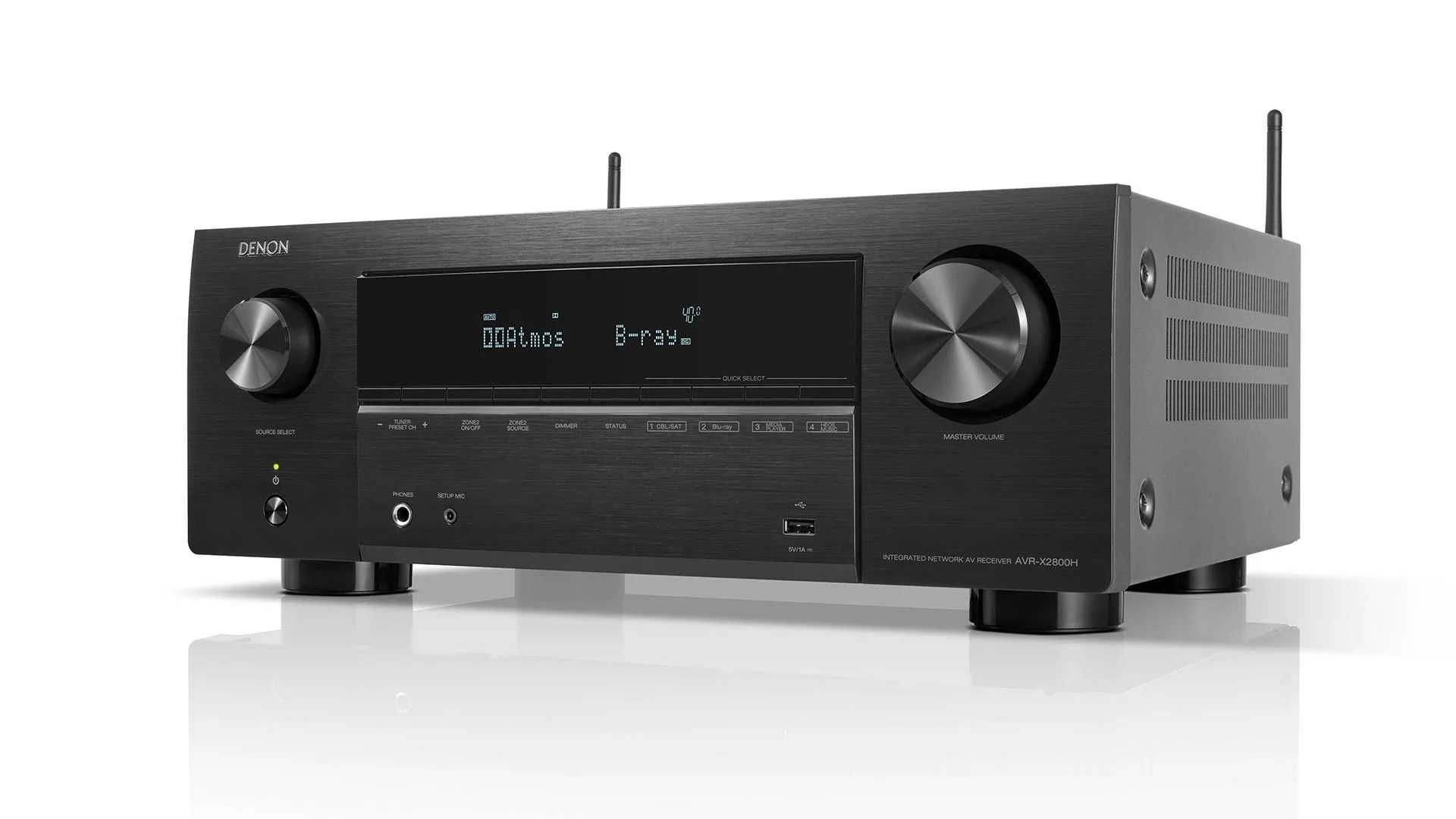 Denon AVR-X2800H Amplituner sieciowy 7.2 8K cena z transportem