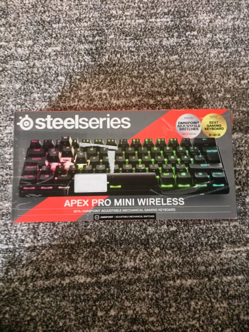 Klawiatura Steelseries Apex Pro Mini (bez adaptera USB)