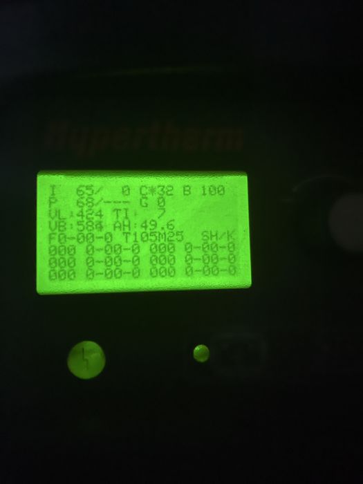 Hypertherm 65a palnik maszynowy cnc