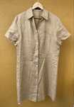 Burberry vestido camisa 100% Linho