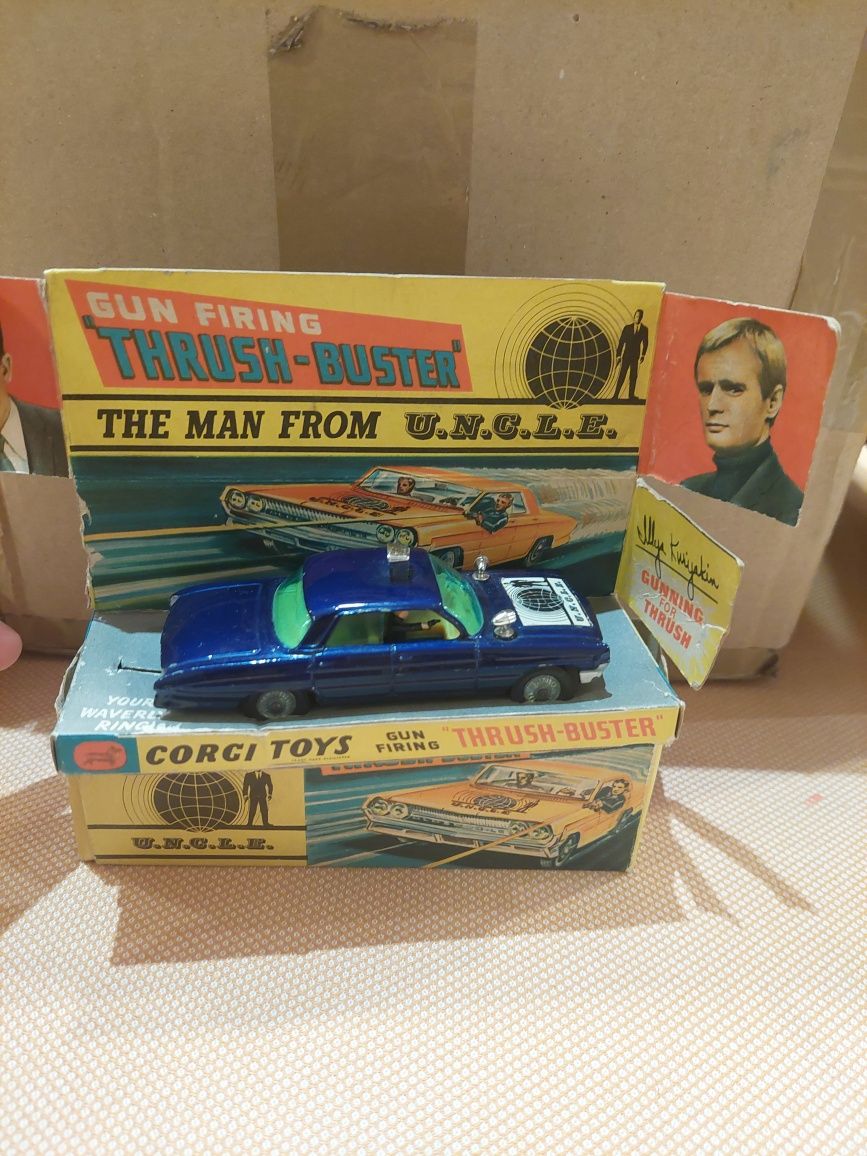 Corgi toys man from the uncle