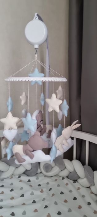 Мобіль із фетру(повний комплект з блоком та кріпленням).