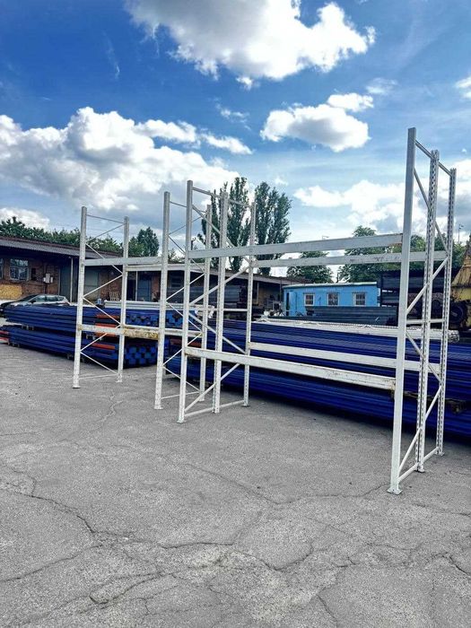 Стелажі палетні, складські б/в. Стеллажи паллетные б/у.