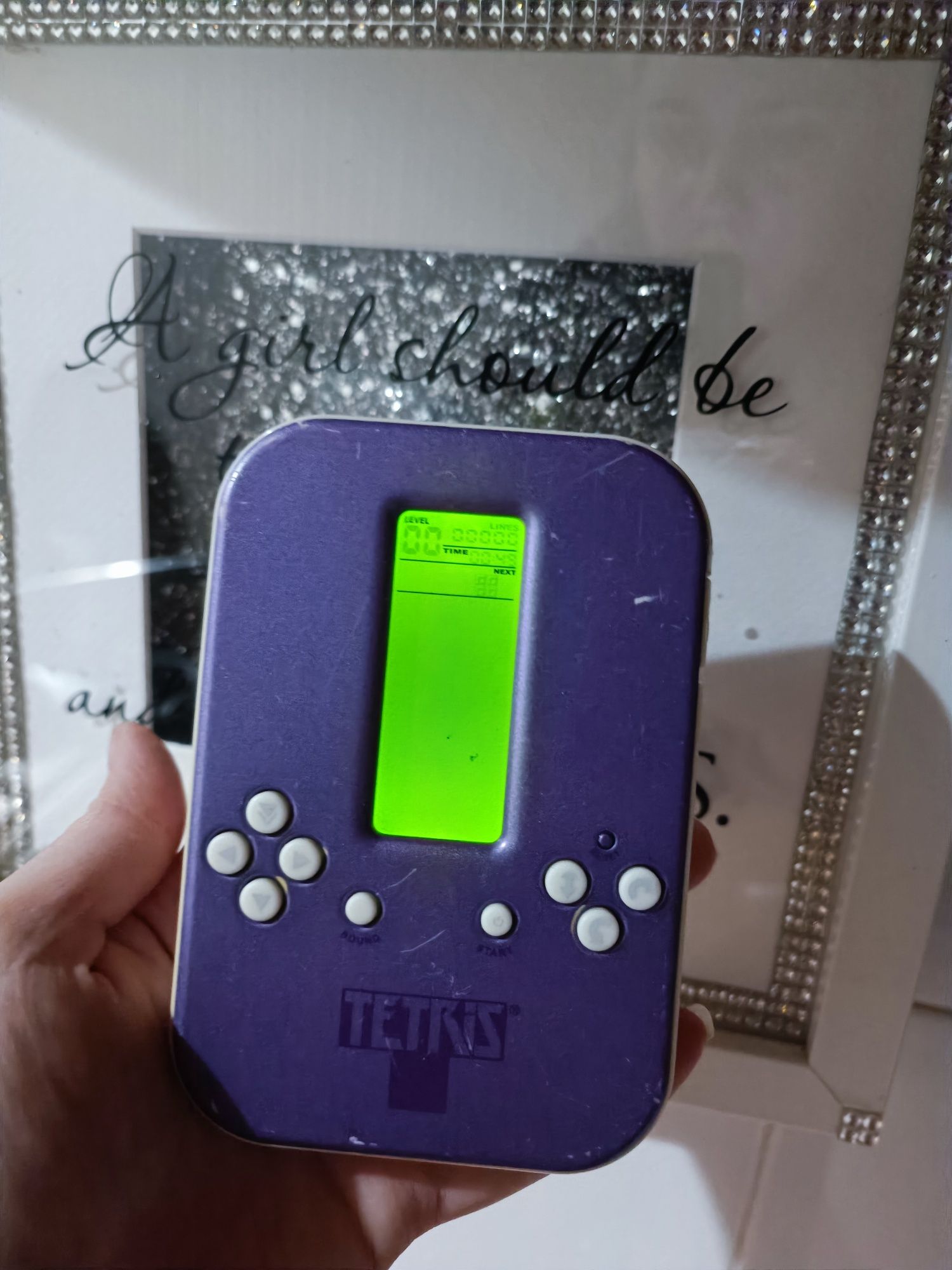 Stara gra tetris lighted Mattel kolekcjonerska 1985/2008