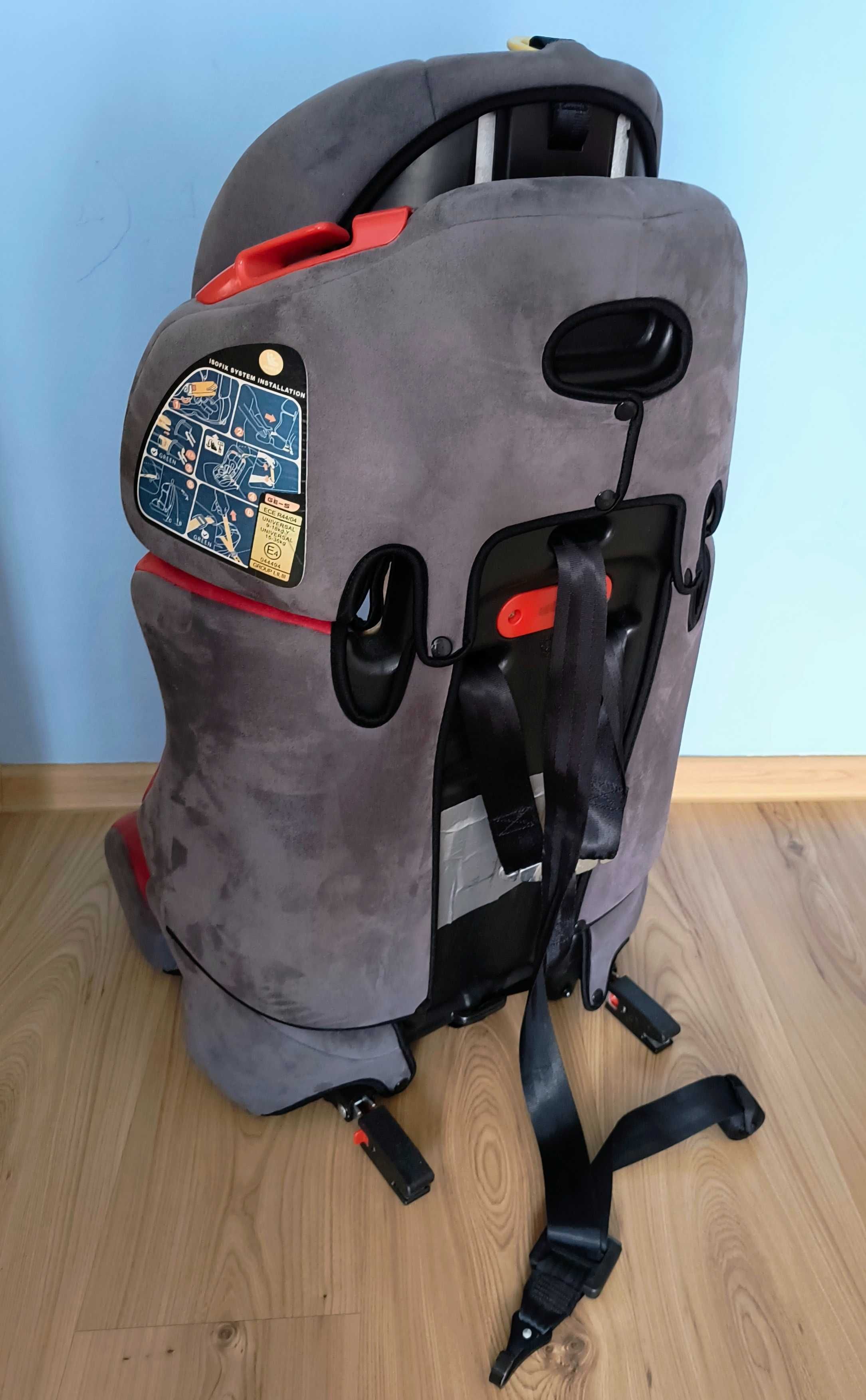 Fotelik samochodowy ISOFIX 9-36kg (gr 1, 2, 3)