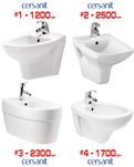 Розпродаж біде (підвісні, підлогові) Devit, Villeroy, Laufen