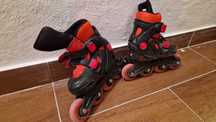 Patins em Linha + Capacete Criança | Tamanho 31-34