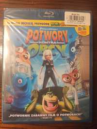 Blu-ray  Potwory kontra Obcy/oryginał zafoliowana