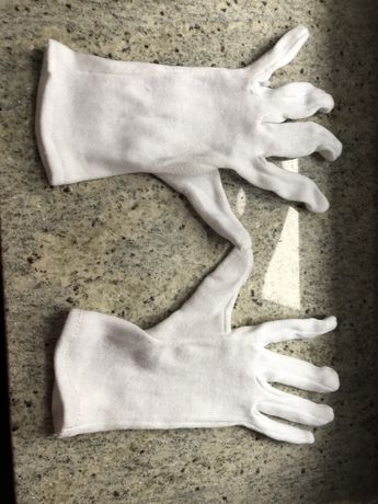 Rękawice białe