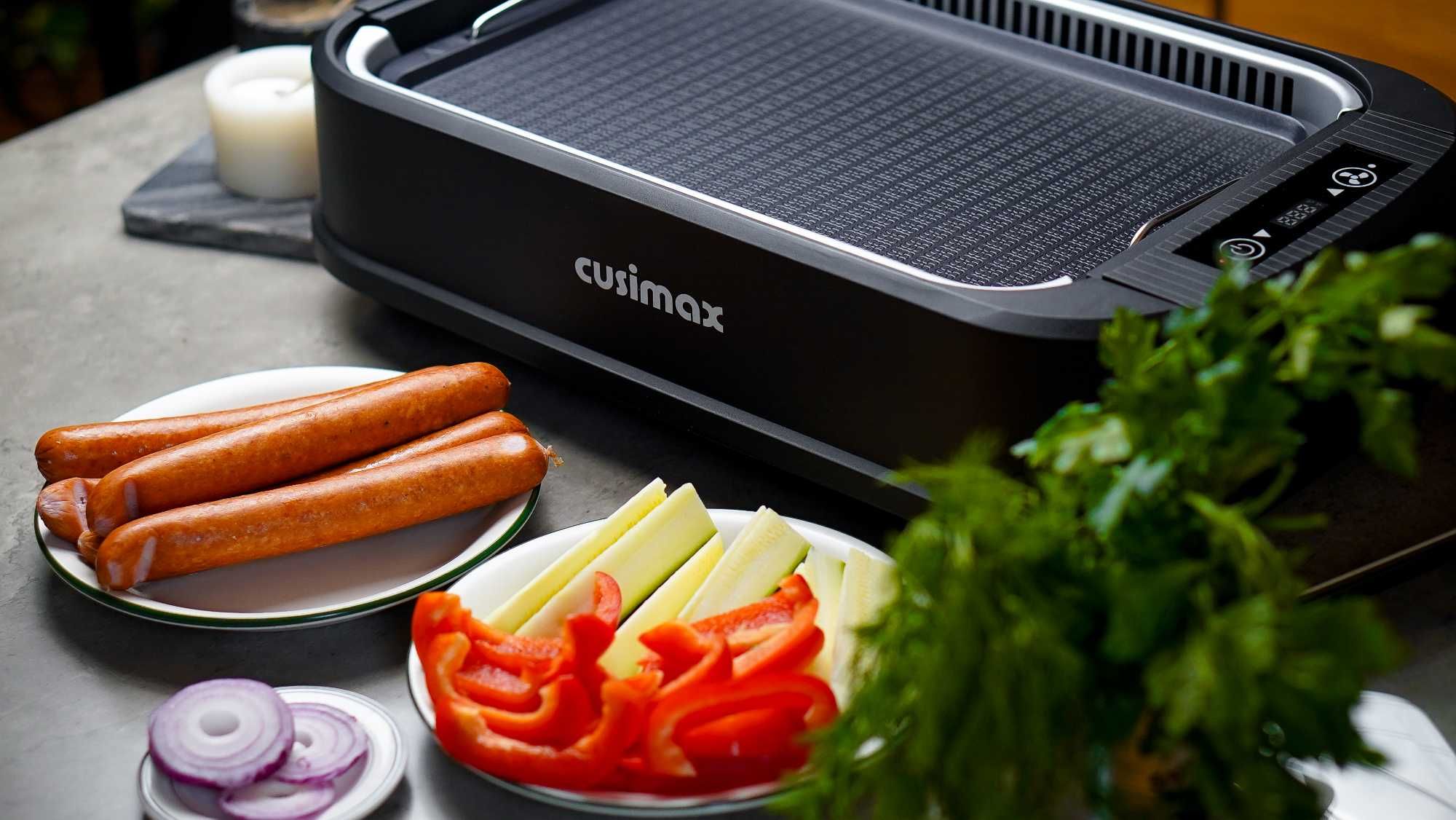 Kontaktowy grill elektryczny Cusimax 1500 W