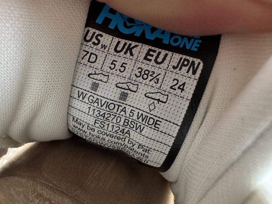 Розмір 38.5 Кросівки Hoka One One Gaviota 5 / Взуття