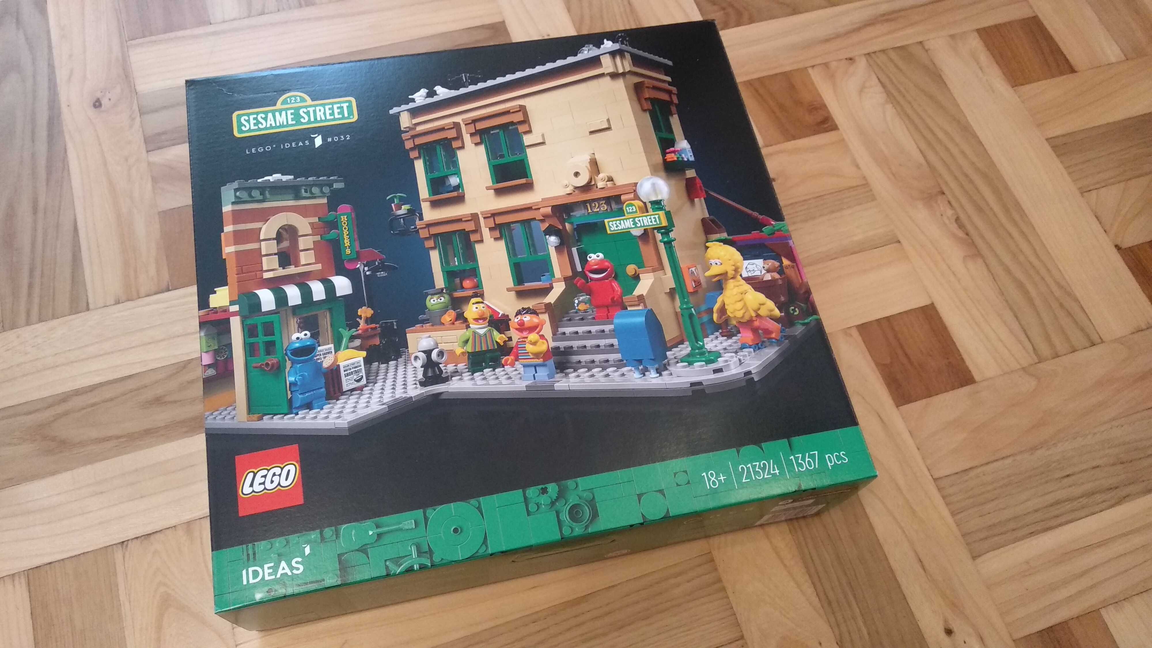 Klocki Lego 21324 ulica sezamkowa 123 ideas creator icons prezent nowe