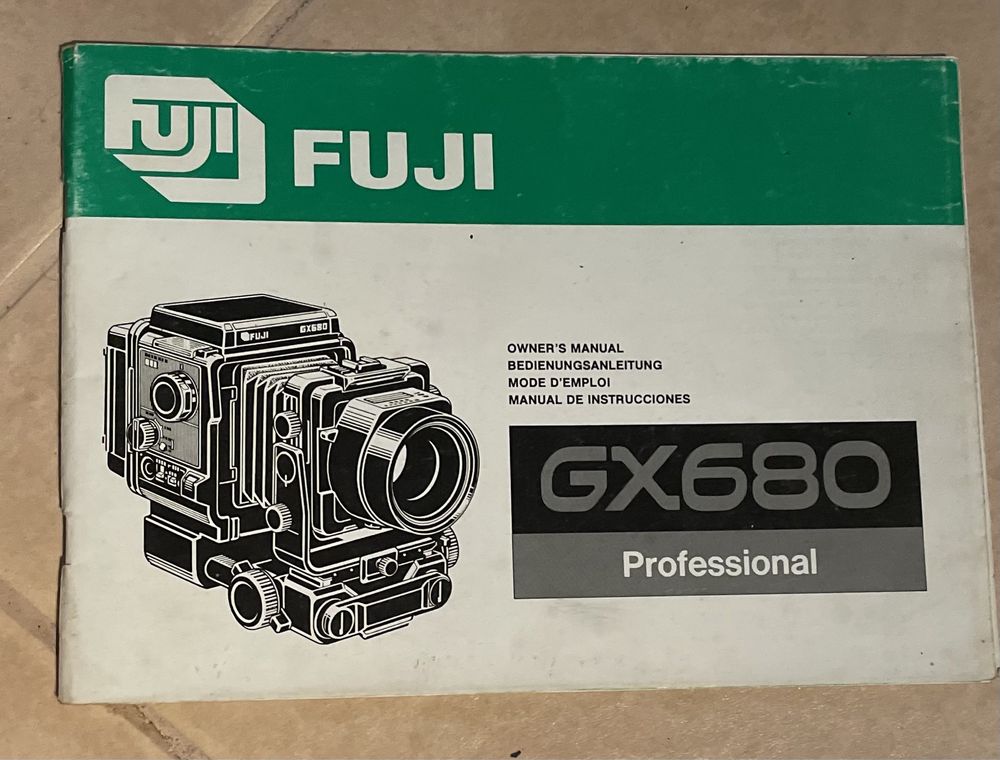 Maquina Fotografica Fugi GX 680 Pro