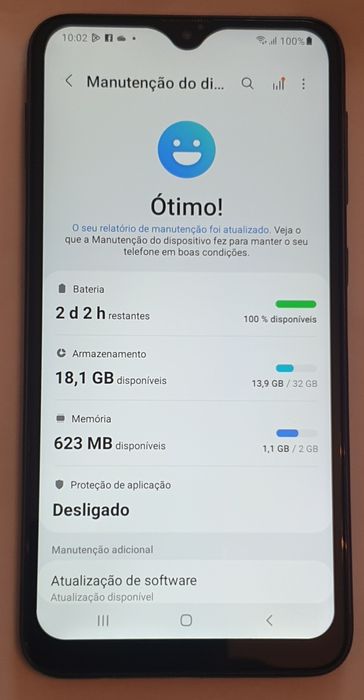 Telemóvel Smartfone android samsung a10