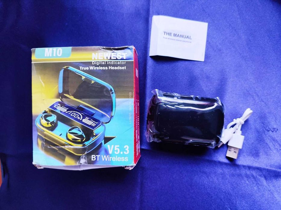 Беспроводные наушники M10 V5.3   новые