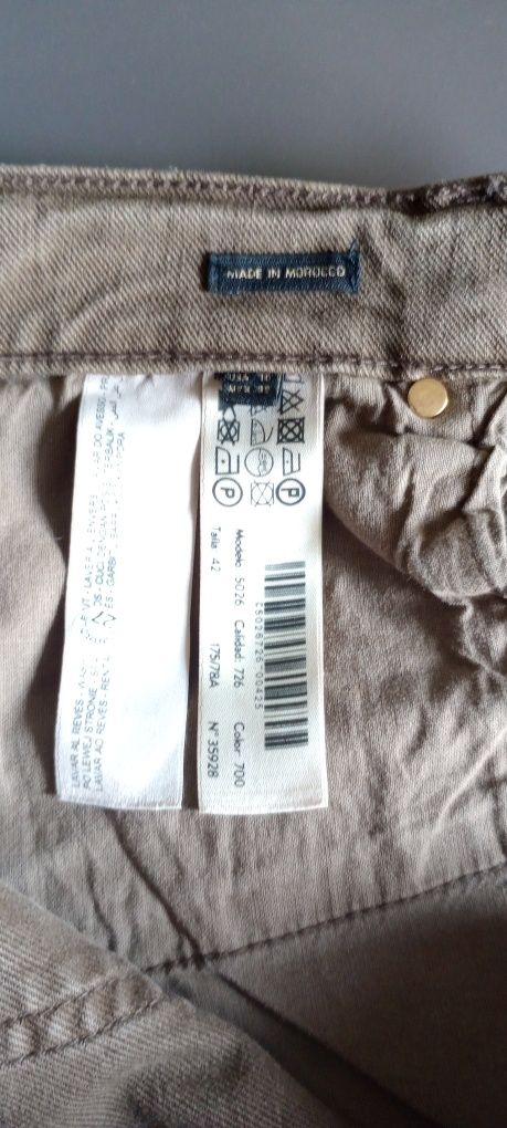Джинсы Massimo Dutti 42, жіночі вільні прямі джинси