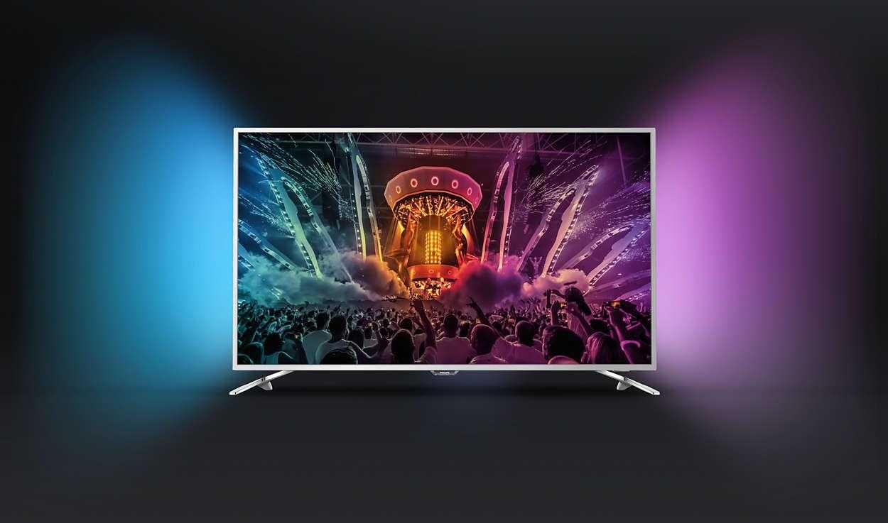 Philips telewizor 49" 4k Ambilight Smart Wifi YouTube Netflix android