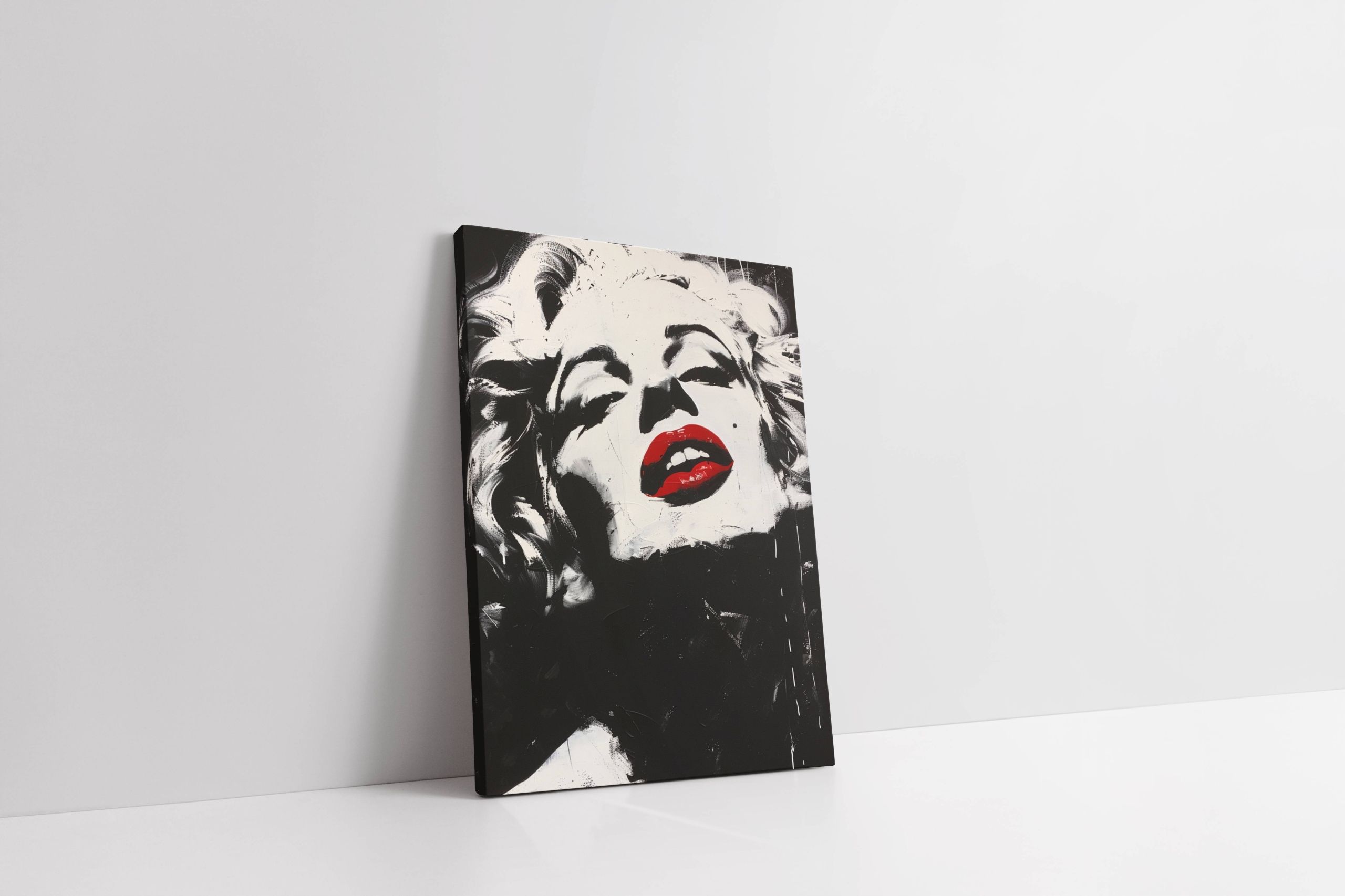 Obraz na płótnie Marilyn Monroe 90x120 cm - Pop-artowy klasyk