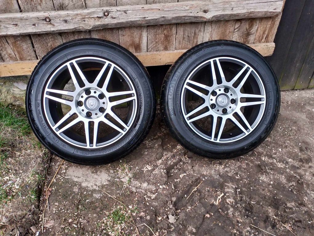 Sprzedam alufelgi 16'  5x112 wraz z oponami