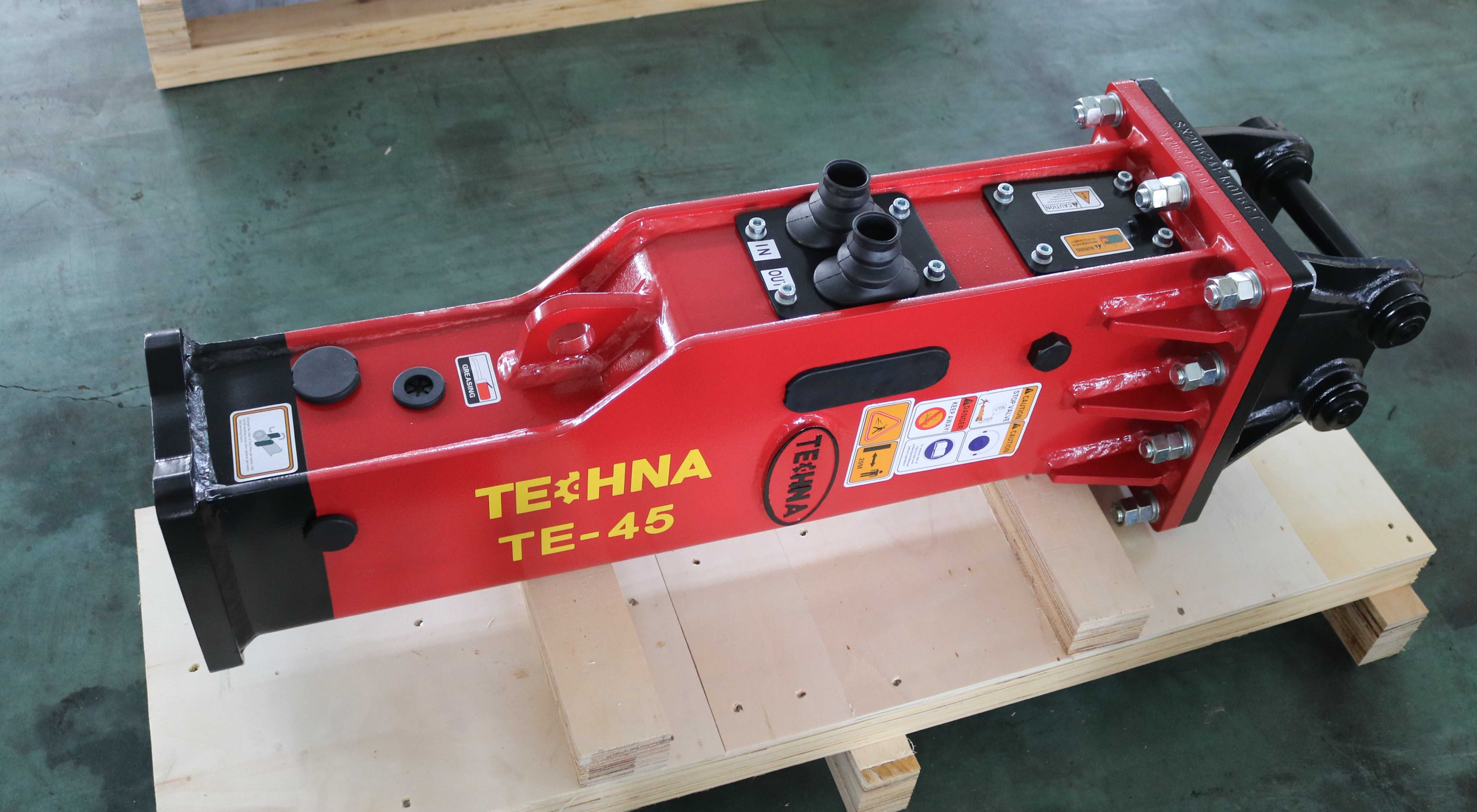 Młot hydrauliczny MINIkoparki ton Techna TE-45 125 kg  CAT 301.6 301.8