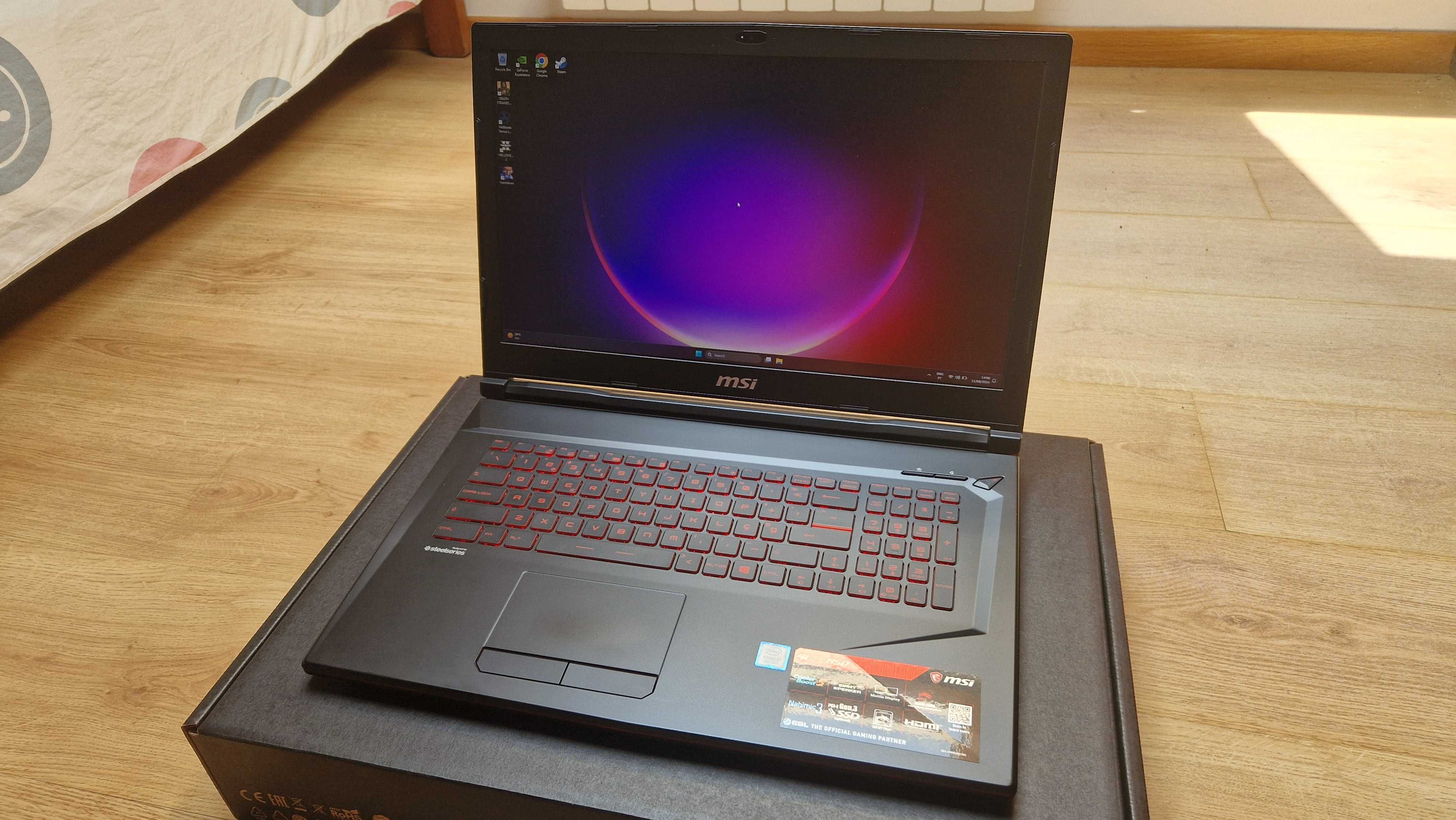 Portátil MSI GL73 8SD (ver descrição)
