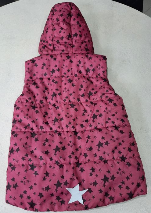 Kamizelka dziewczęca bezrękawnik 116