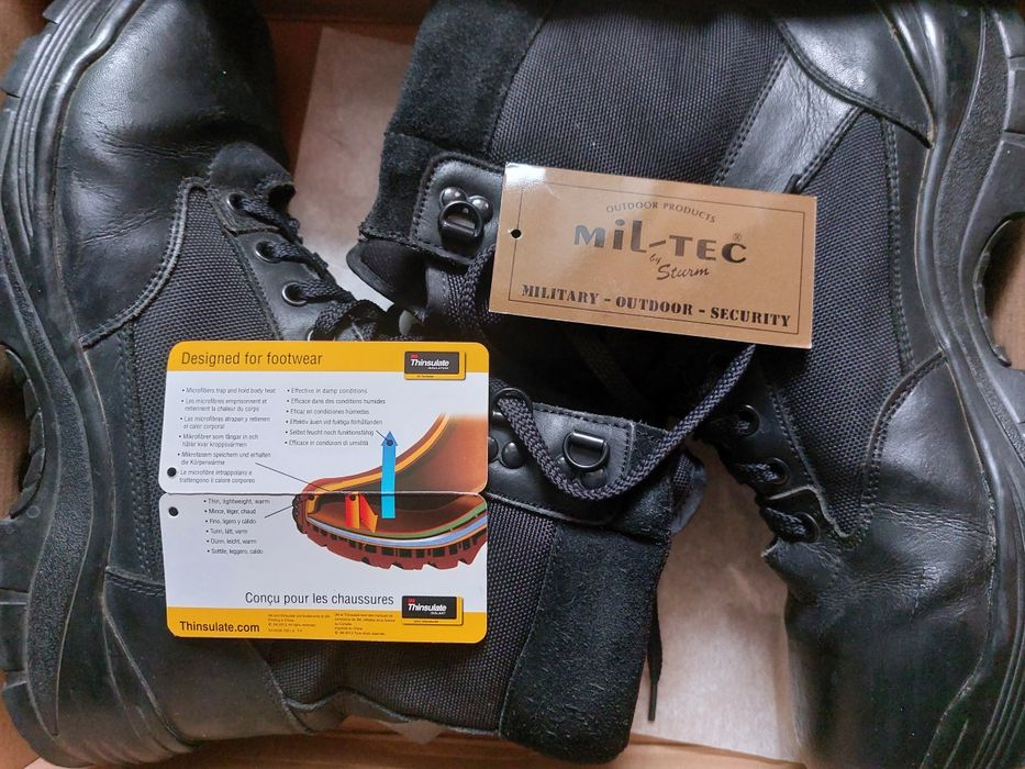 ботінки черевики берці тактичні Thinsulate від Mil-tec та Magnum